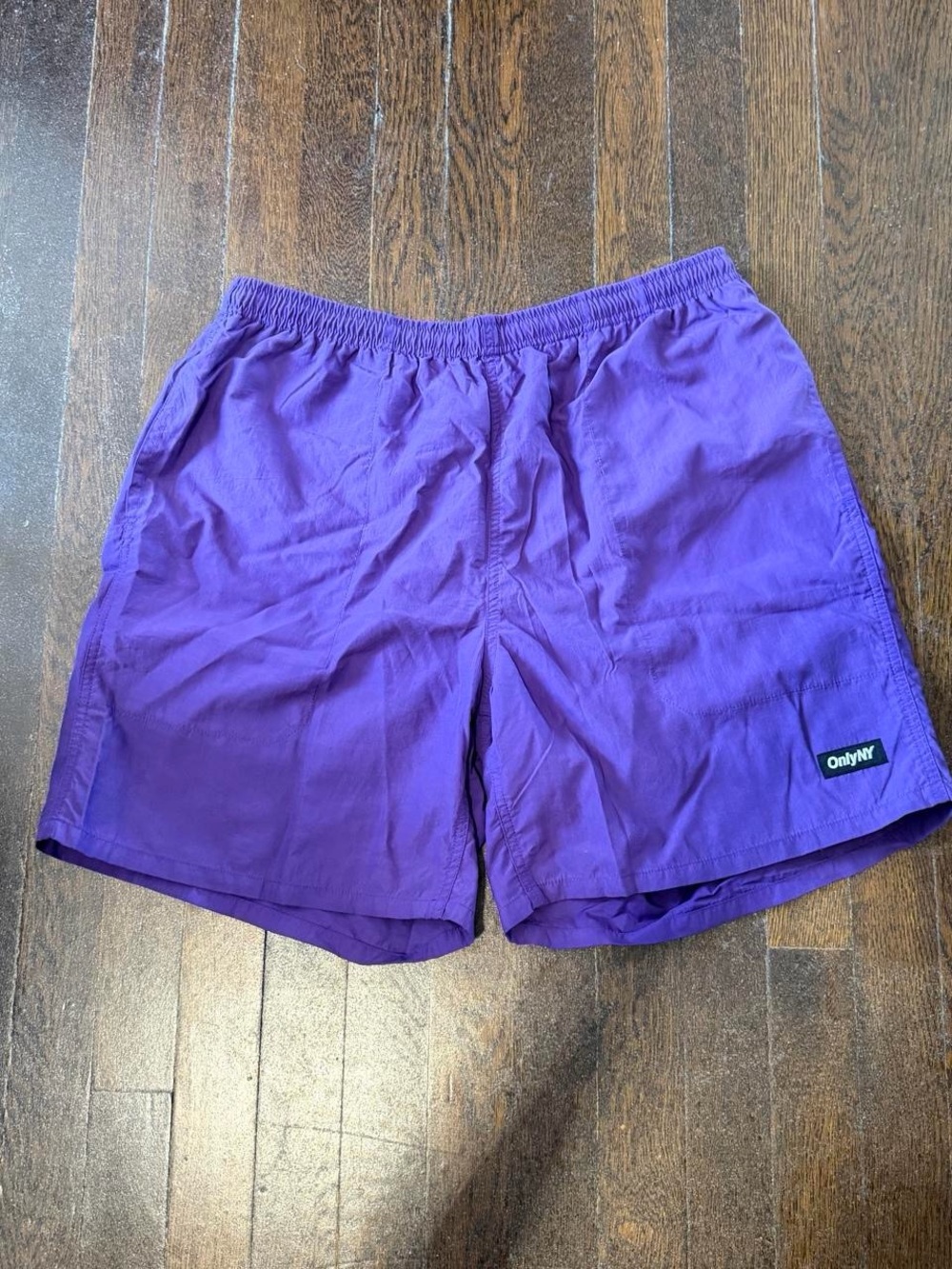 Only NY Men’s XL Purple Swim Board Shorts
